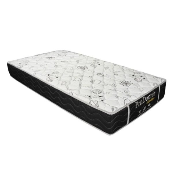 Colchão De Molas Solteiro - Probel - Prodormir Sleep Black - 88x188x22cm